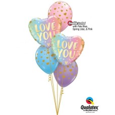 Bukiet 1400 Thinking of You Today! Qualatex #97433-2 85706-3 43766 43762 43754